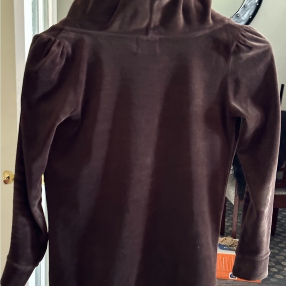 Vintage Y2K Juicy Couture Small Velour Zip Up Hoodie Jacket Small - Picture 8 of 9